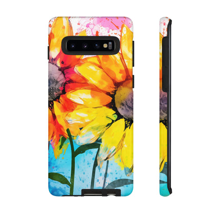 Bold Watercolor Sunflowers - Samsung Galaxy Series Case