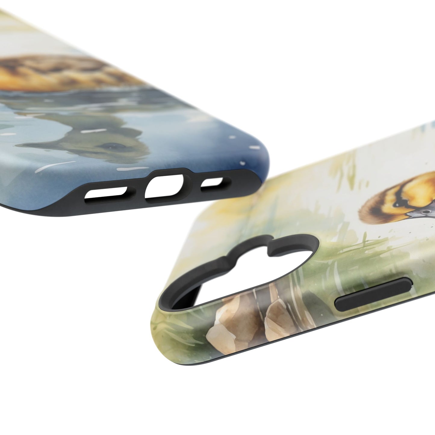 Graceful Duck Reflection – MagSafe iPhone Case