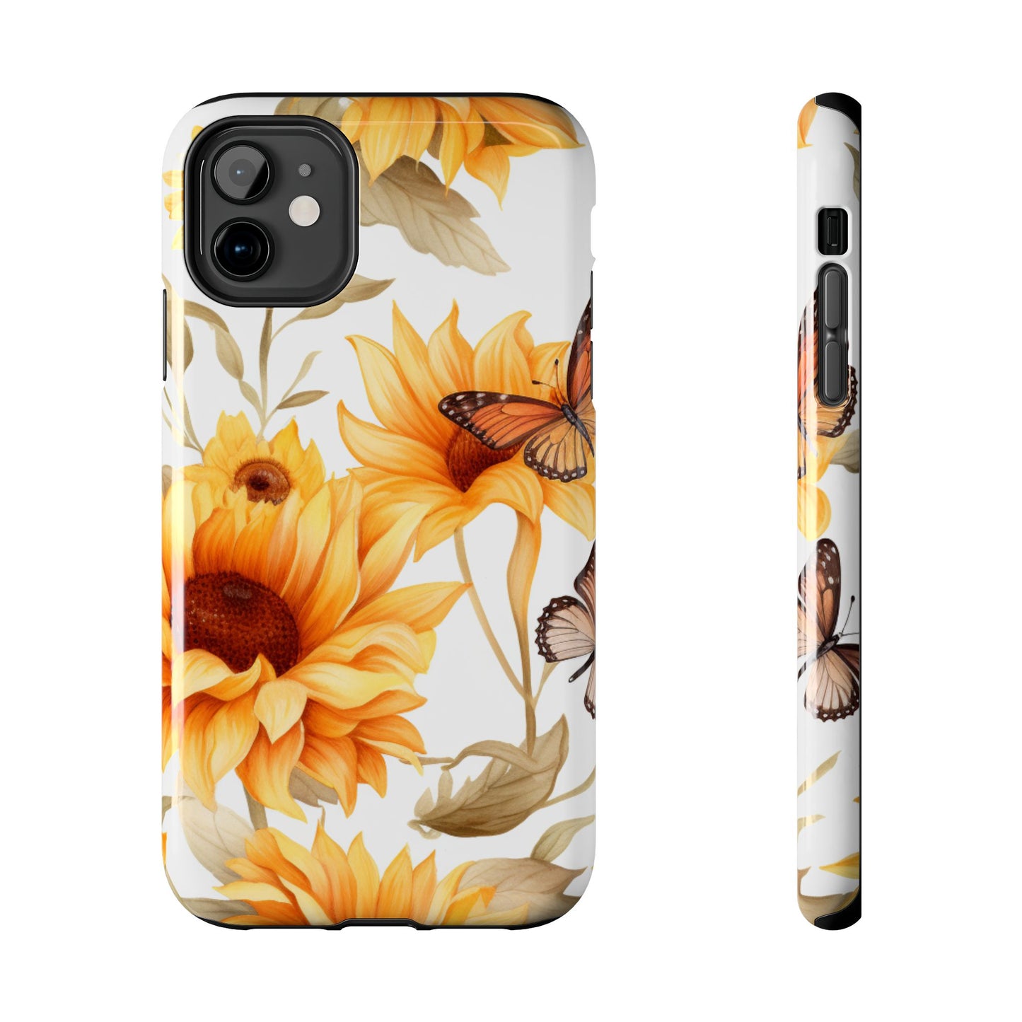 Sunflower & Monarch Garden - iPhone Series Case