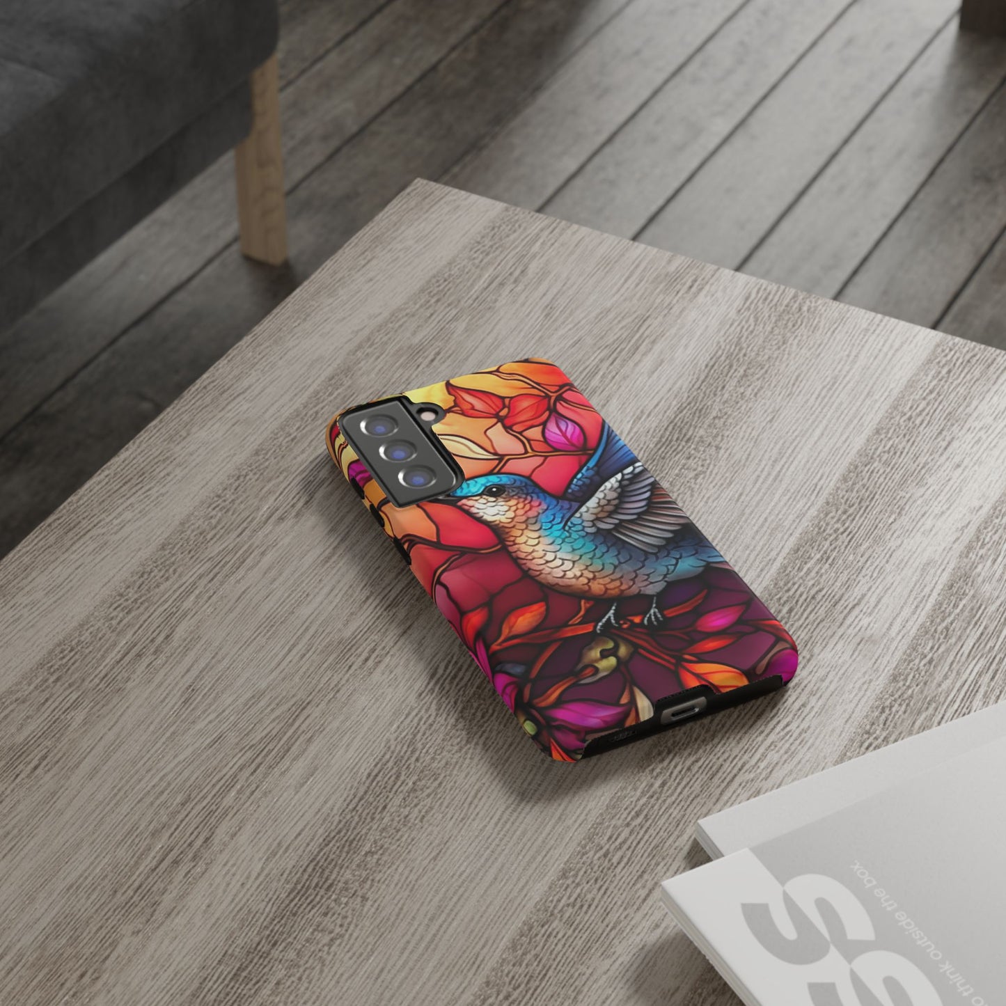 Radiant Multicolor Bird Artwork - Samsung Galaxy Case