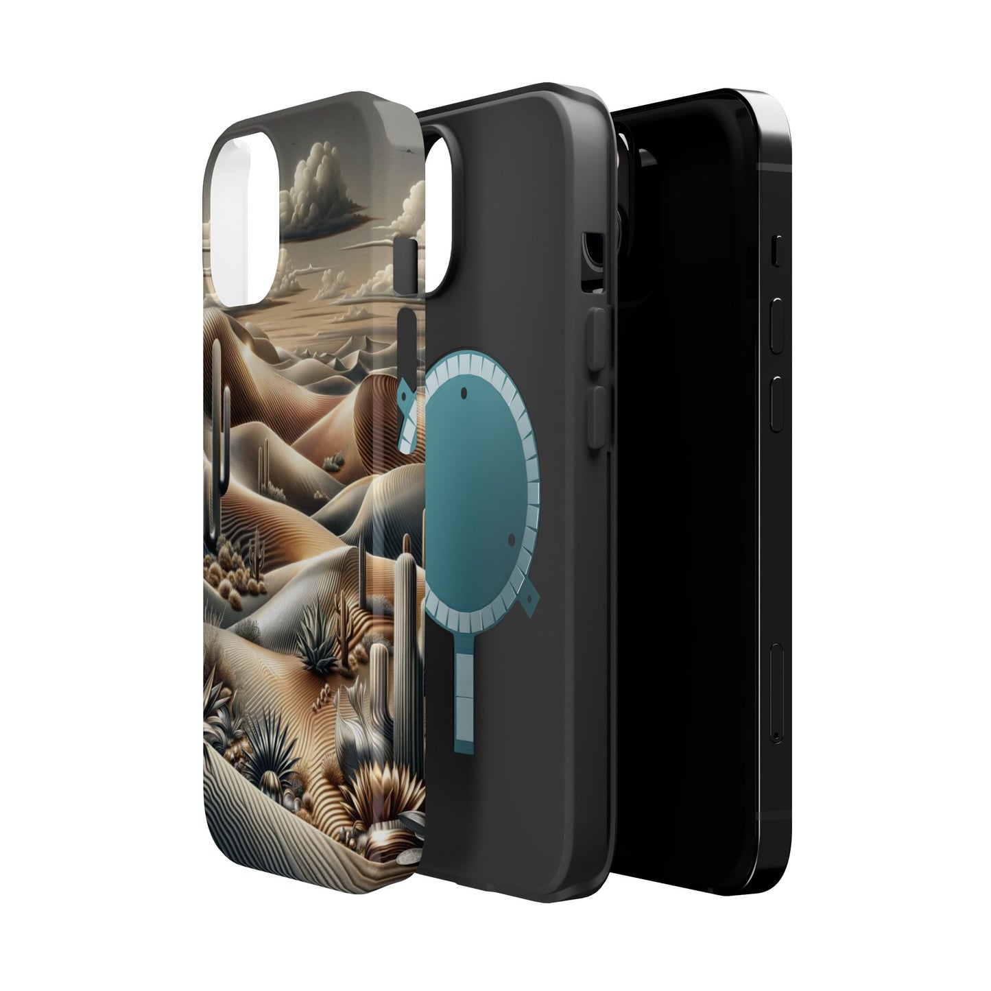 Heavy Metal Cactus iPhone Case