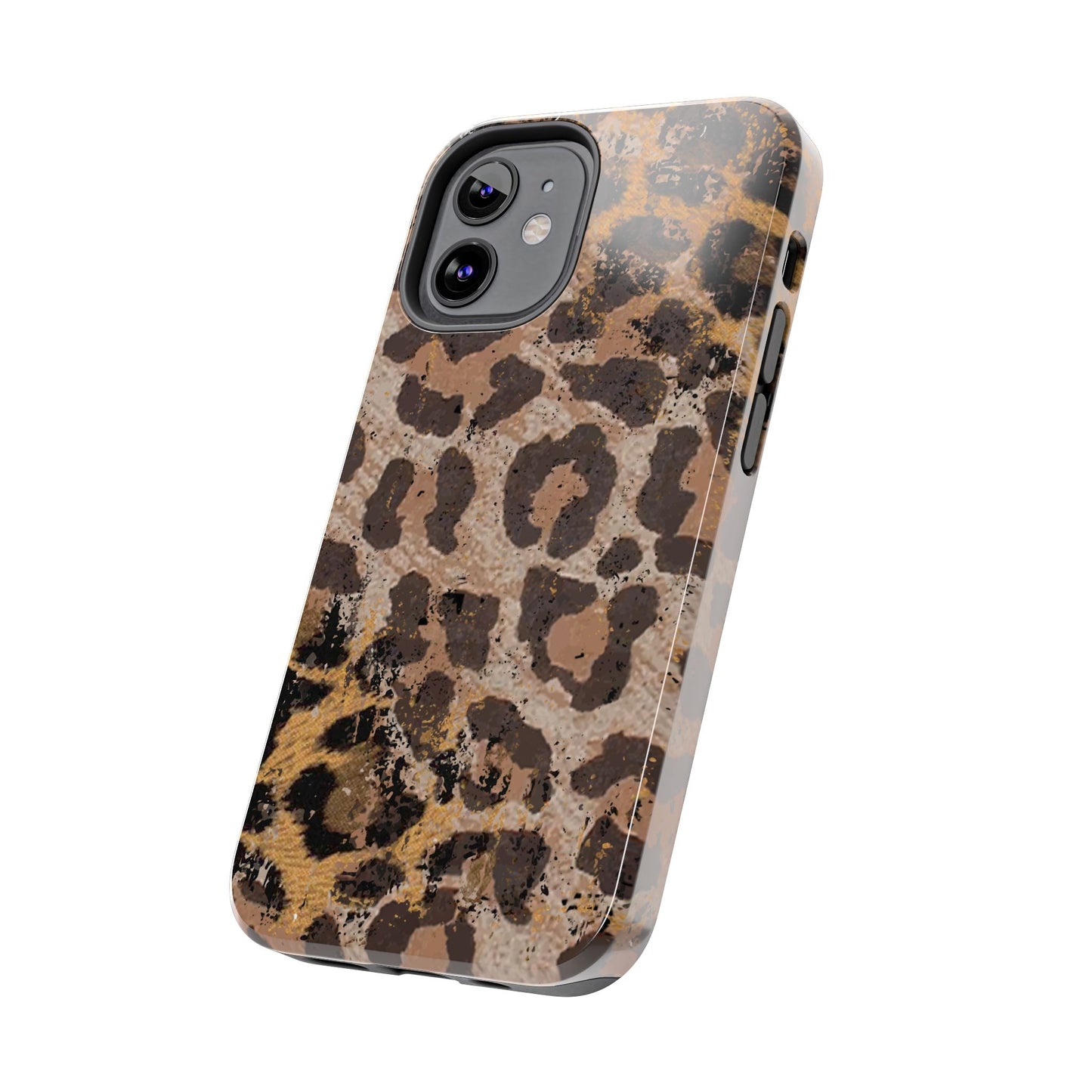 Vintage Distressed Leopard Print - iPhone Series Case