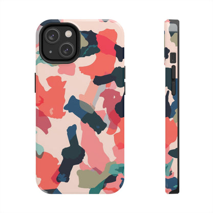 Modern Earthy Camo Abstract – iPhone Case