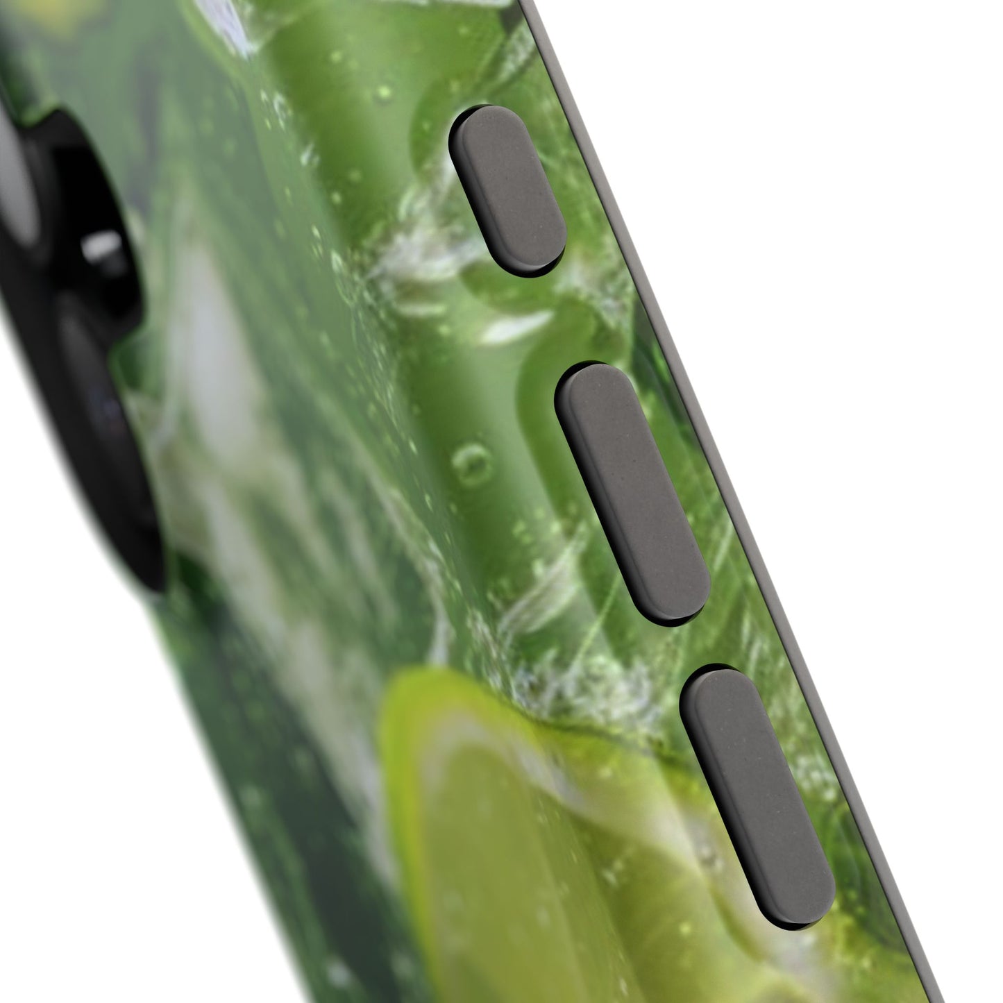 Refreshing Lime Splash MagSafe iPhone Case – Tough Protection, Vivid Dual-Layer Design