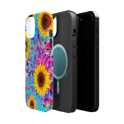 Bright Sunflower Pop Art - MagSafe iPhone Series Case