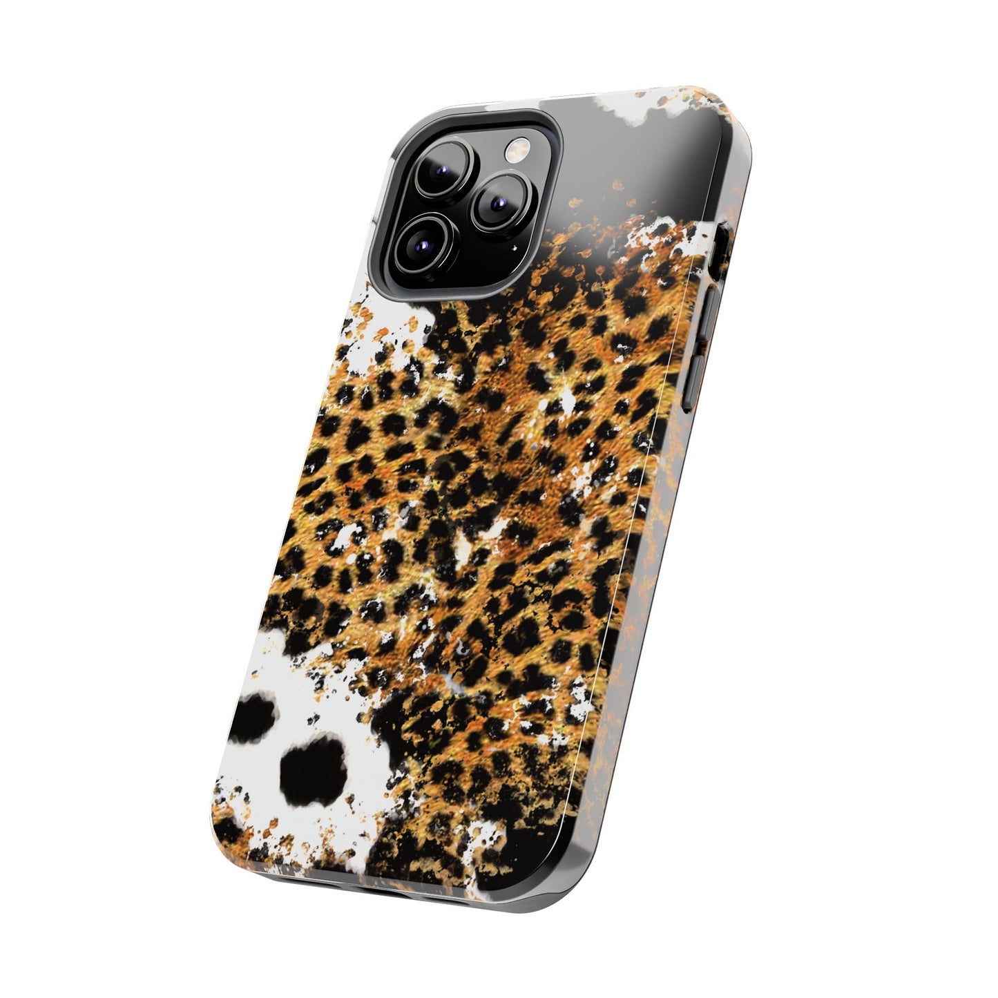 Bold Leopard Ink Splash - iPhone Series Case