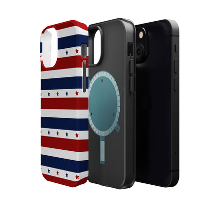 Patriotic Stars MagSafe iPhone Case