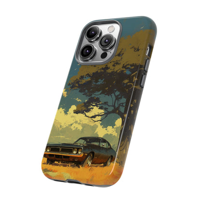 Retro Road Trip Vintage Car iPhone Case