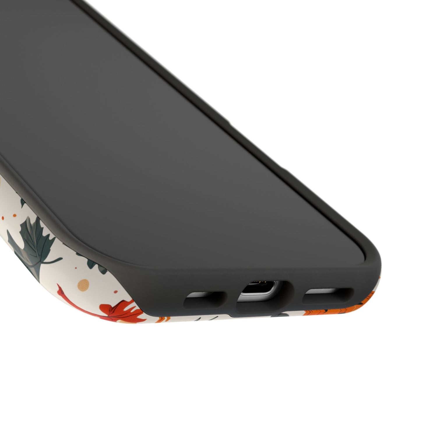 Halloween Pumpkin & Skeleton MagSafe iPhone Case – Spooky Autumn Design