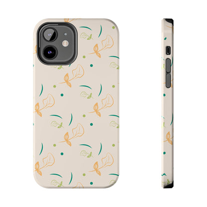 Soft Pastel Abstract Floral Tough iPhone Case – Playful Minimalist Design with Dual-Layer ProtectionPastel Abstract Floral Tough iPhone Case – Playful Minimalist Design with Dual-Layer Protection