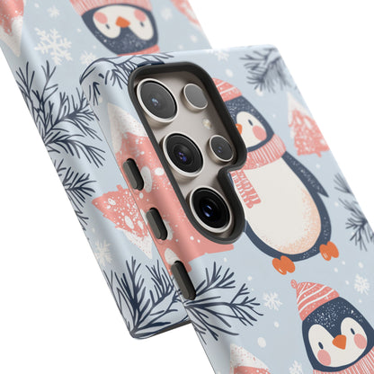 Penguin in Winter Wonderland Samsung Galaxy Case