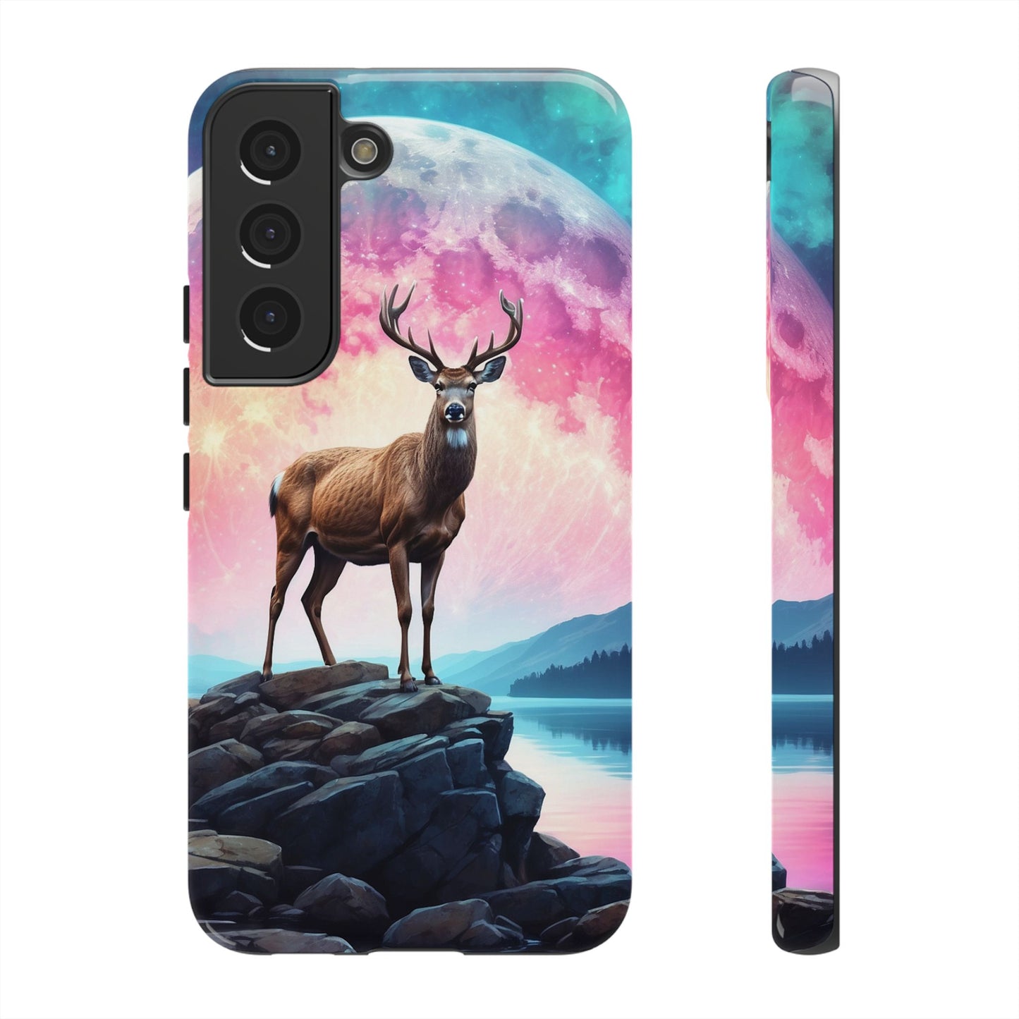 Stag in Moonlit Glow Samsung Galaxy Case