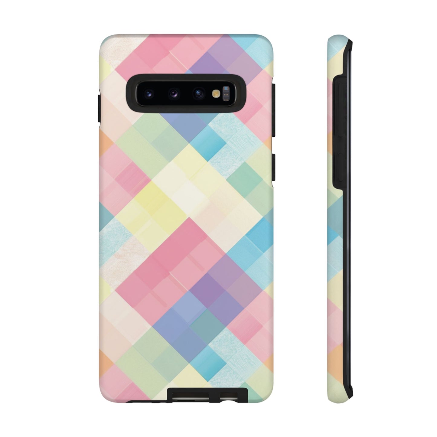 Spring Sonata Pastel Plaid Case