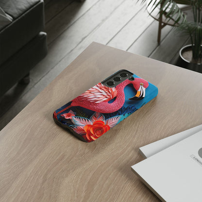 Flamingo Dreams – Bold Tropical Samsung Case