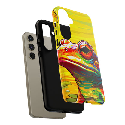 Vibrant Rainbow Frog Design – Samsung Galaxy Case