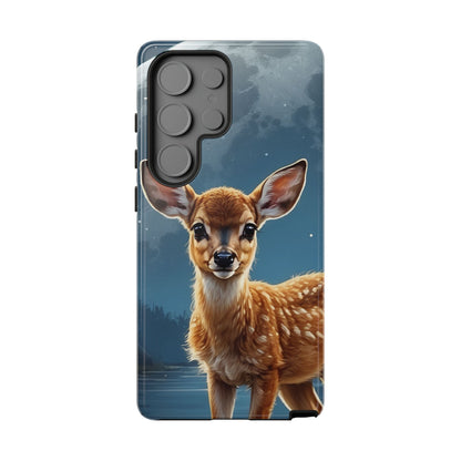 Samsung Galaxy Case – Enchanted Fawn Under the Moonlit Sky