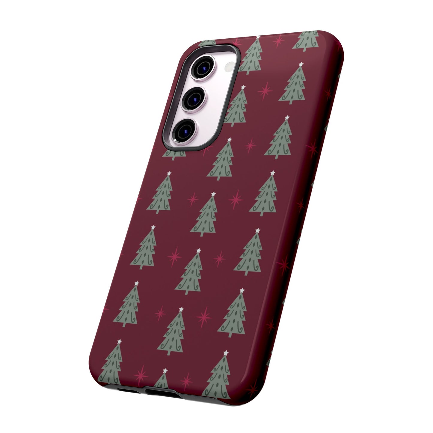 Retro Christmas Tree Pattern – Samsung Galaxy Series Case