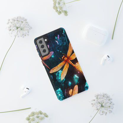 Mystical Dragonflies & Crystals – Samsung Galaxy Series Case