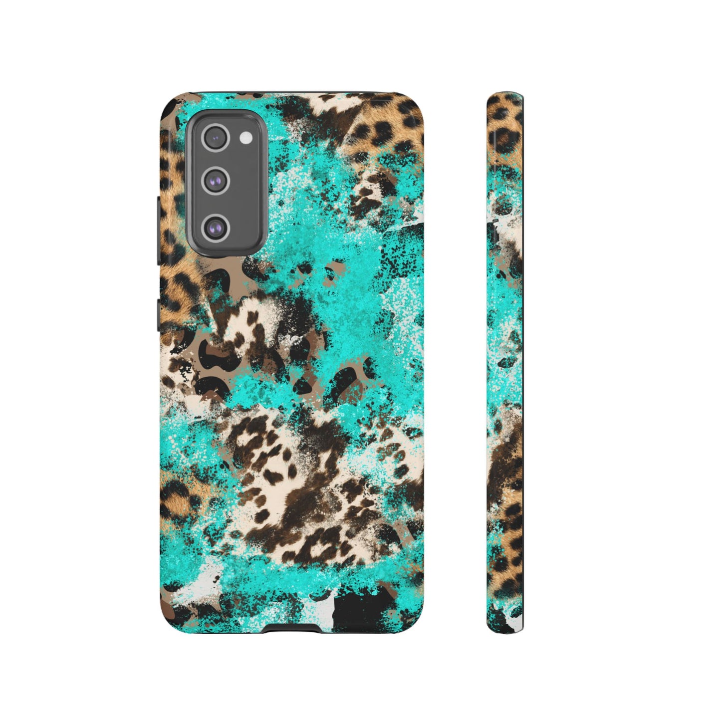 Aqua Splash Leopard - Samsung Galaxy Series Case