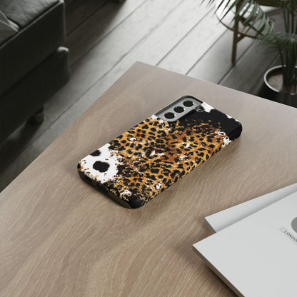 Bold Leopard Ink Splash - Samsung Galaxy Series Case