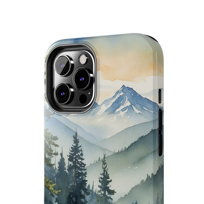 Tranquil Mountain Escape - iPhone Case