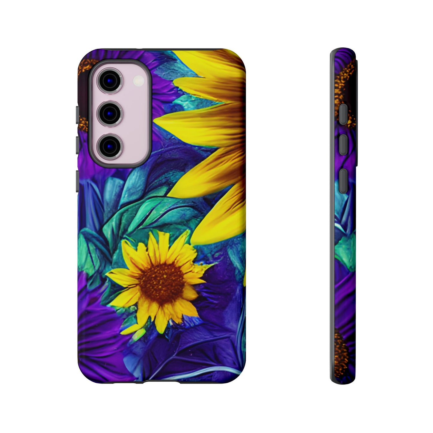 Purple & Gold Sunflower Dream - Samsung Galaxy Series Case