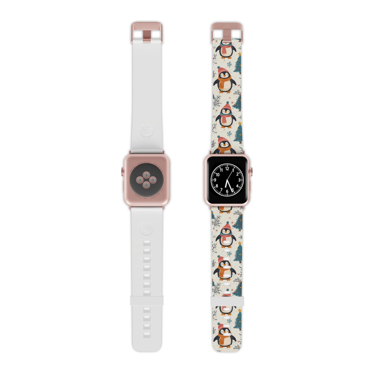  Snowy Christmas Cheer Apple Watch Band