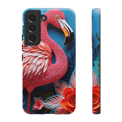 Flamingo Dreams – Bold Tropical Samsung Case