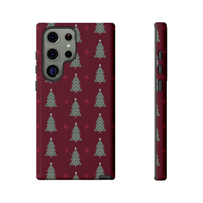 Retro Christmas Tree Pattern – Samsung Galaxy Series Case