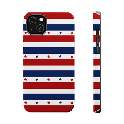 Patriotic Stars MagSafe iPhone Case