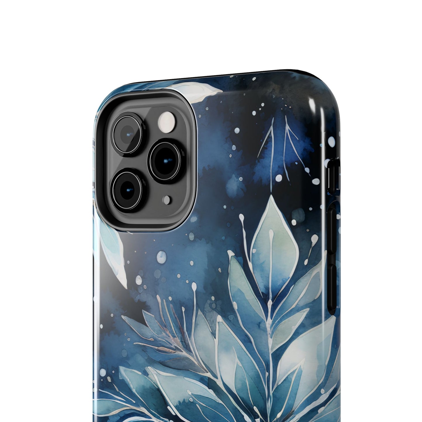 Winter’s Embrace – Blue Snowflake Samsung Galaxy Case