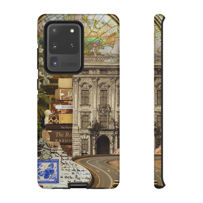 Whimsical Road Trip Collage Samsung Galaxy Case – Dual - Layer Protection with Vintage Art and Adventure Design - BOGO Cases