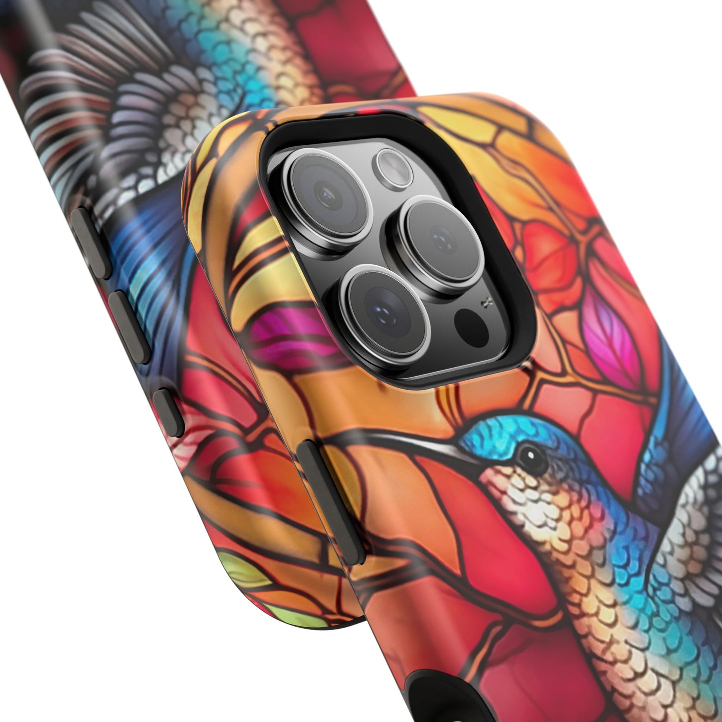 Radiant Multicolor Bird Artwork - MagSafe iPhone Case