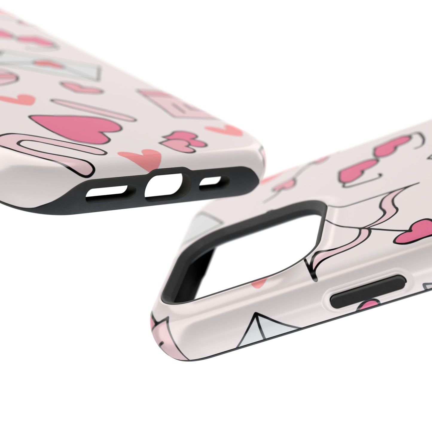 Valentine's Day Scribbles MagSafe iPhone Case