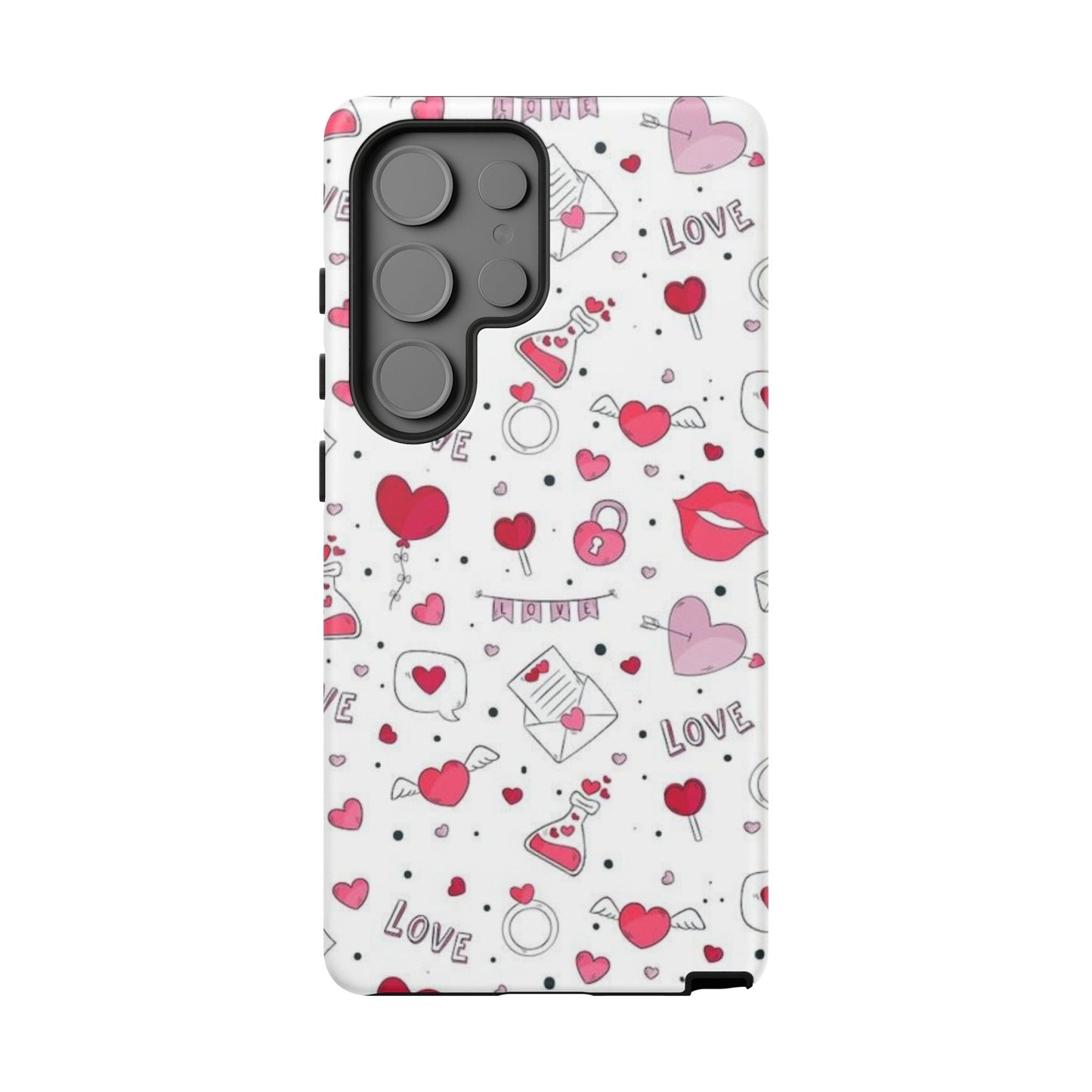 Samsung Galaxy Case: Romantic Love-Inspired Icons Case