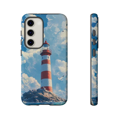 Samsung Galaxy Case - Majestic Lighthouse Scene Design