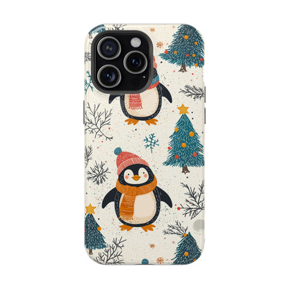 Snowy Christmas Cheer MagSafe iPhone Case