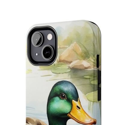 Serene Duck Reflection - iPhone Case