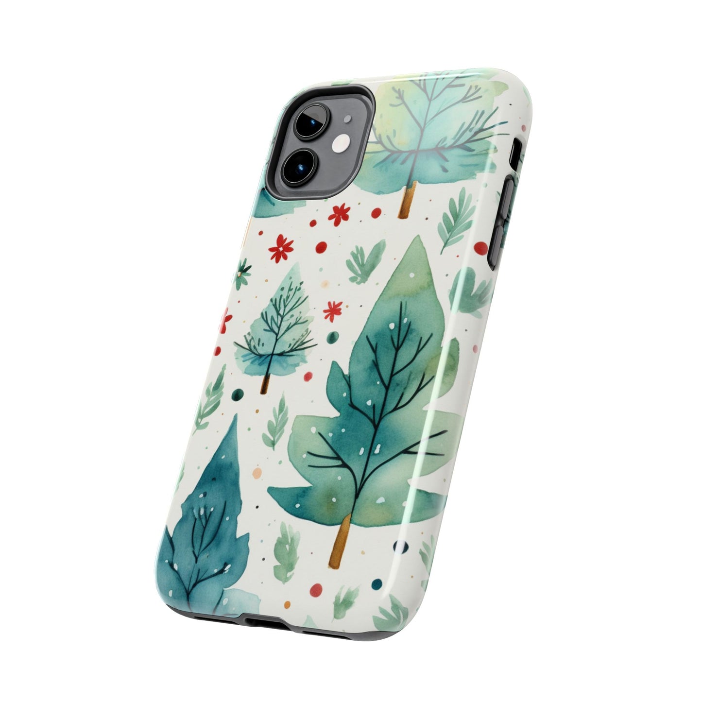 Watercolor Winter Forest - iPhone Series Case