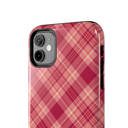 Rustic Red Plaid – iPhone Series Case