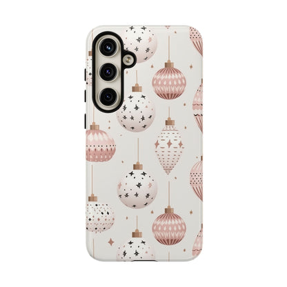 Blush Pink Holiday Ornaments - Samsung Galaxy Series Case