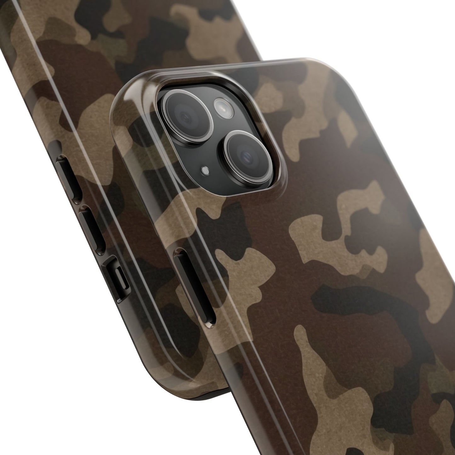 Classic Camouflage iPhone Case – Rugged Woodland Camo Protection