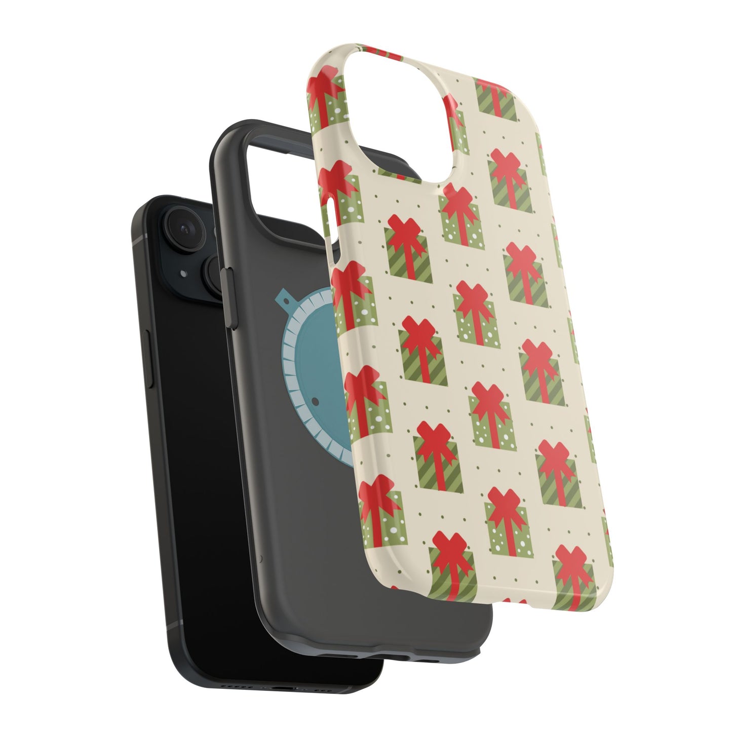 Festive Holiday Gift Pattern - MagSafe iPhone Series Case