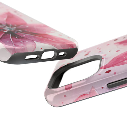 Sapphire Bloom – MagSafe iPhone Case