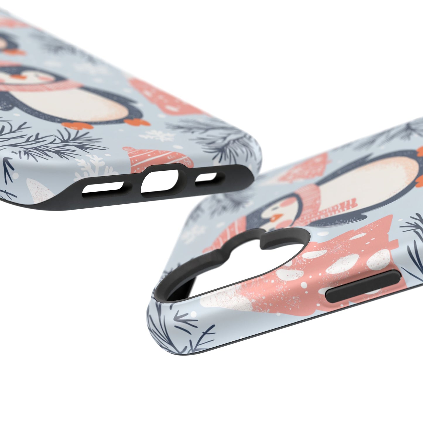 Penguin in Winter Wonderland MagSafe iPhone Case