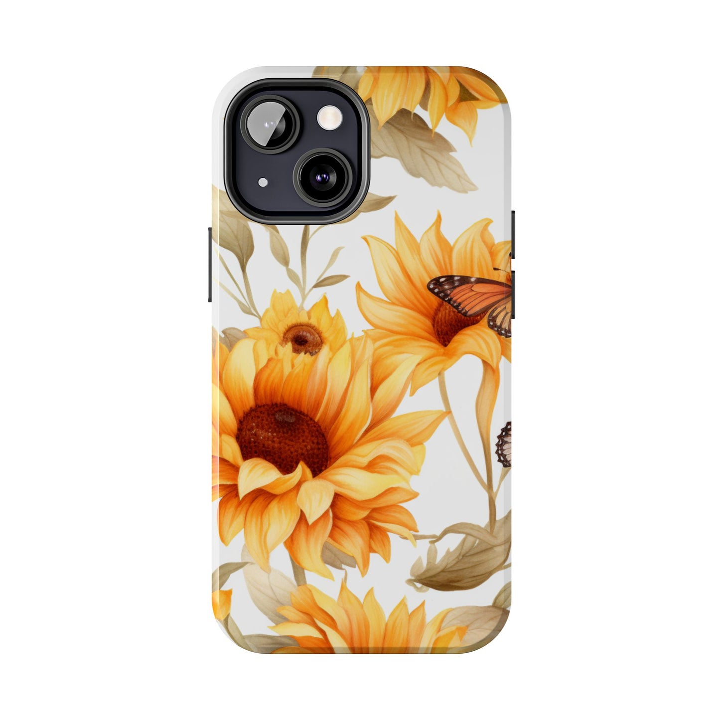 Sunflower & Monarch Garden - iPhone Series Case