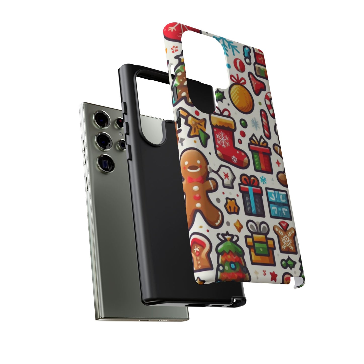 Festive Christmas Icons Pattern – Samsung Galaxy Series Case