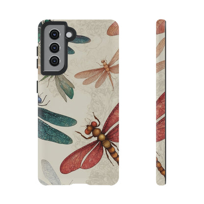 Vintage Dragonfly Garden – Samsung Galaxy Series Case