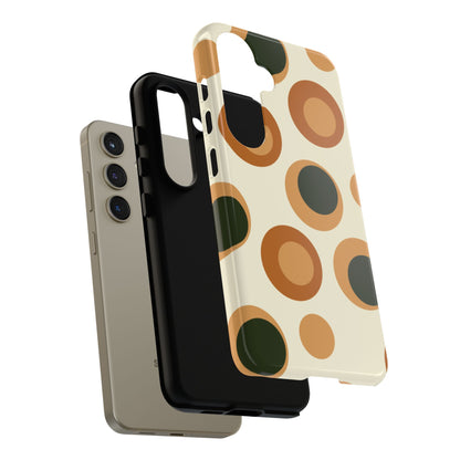 Retro Earthy Circles - Samsung Galaxy Case