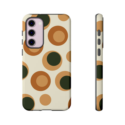 Retro Earthy Circles - Samsung Galaxy Case